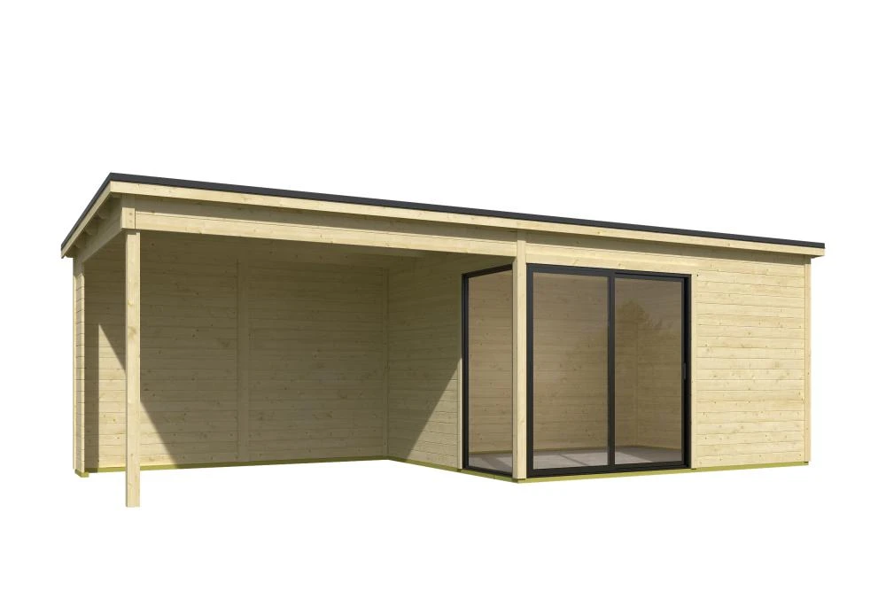 Outdoor Life Tuinhuis Olivia met Overkapping 385 x 295 cm - Afbeelding 3